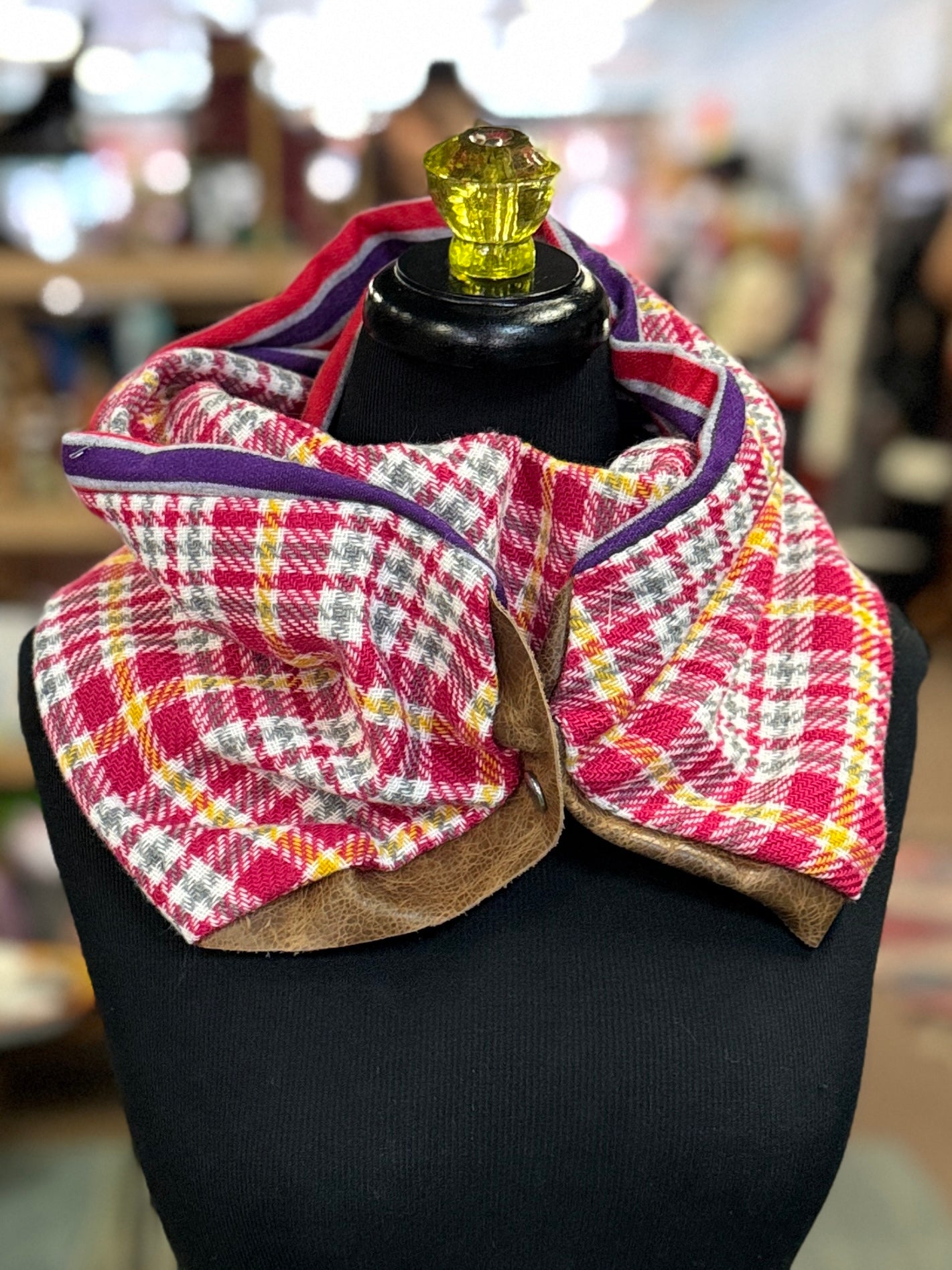 VTG FABRIC SNAP SCARVES