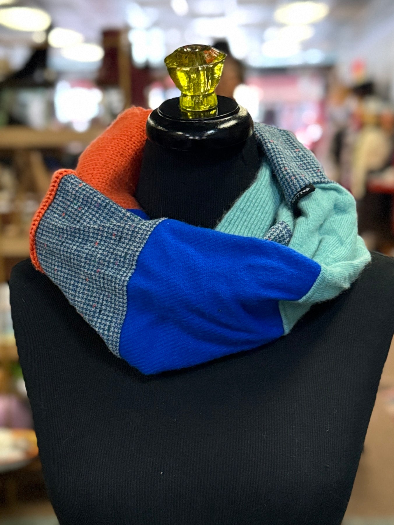 RECYCLED SWEATER SCARVES