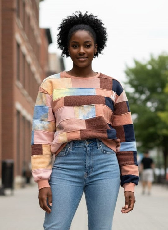 Unisex Patchwork Sweatshirts