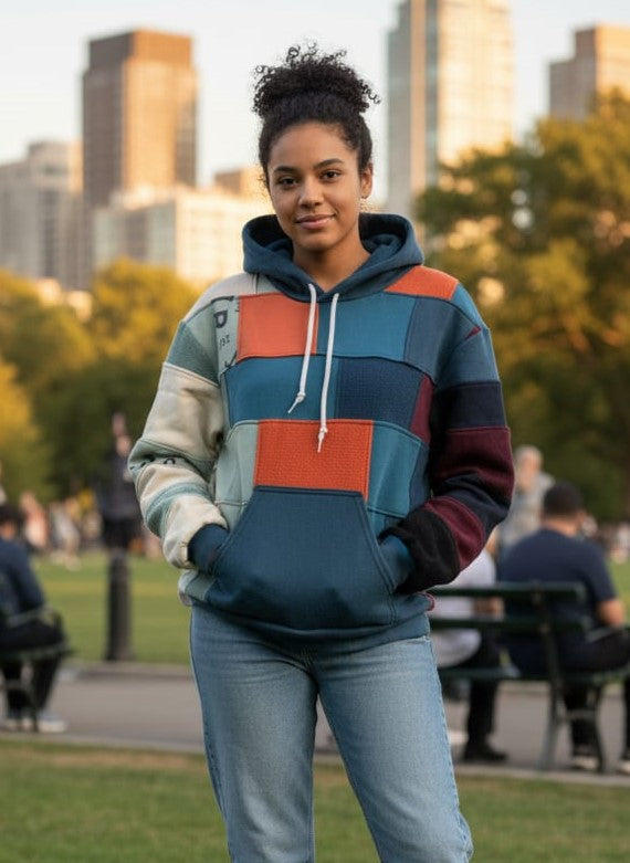 Unisex Patchwork Sweatshirts