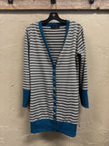 MEROKEETY SNAP FRONT CARDIGAN