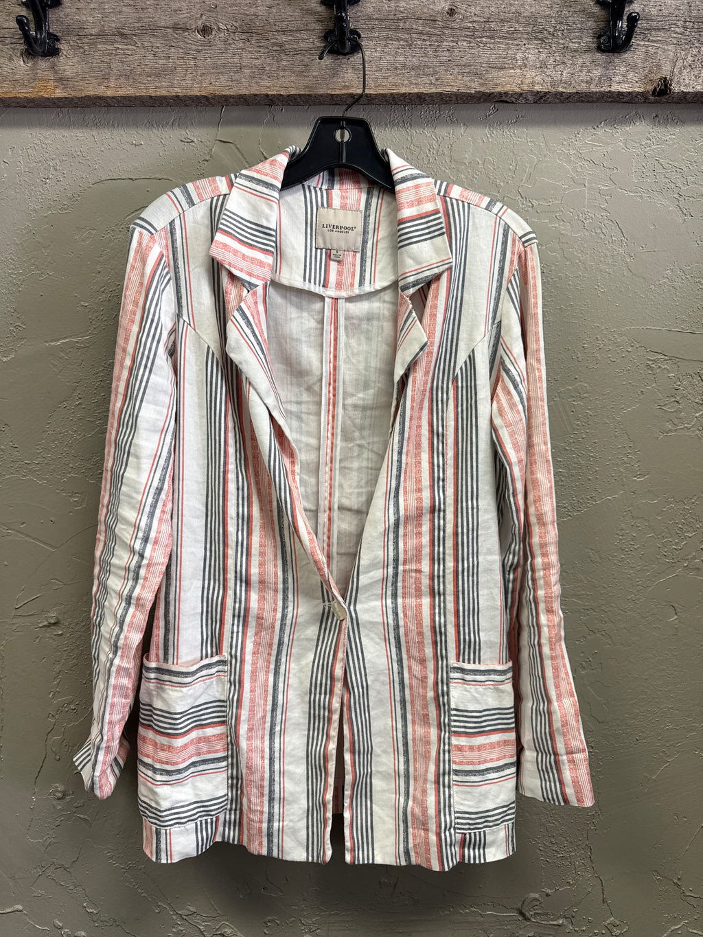 LIVERPOOL LINEN BLEND BLAZER (org$119)