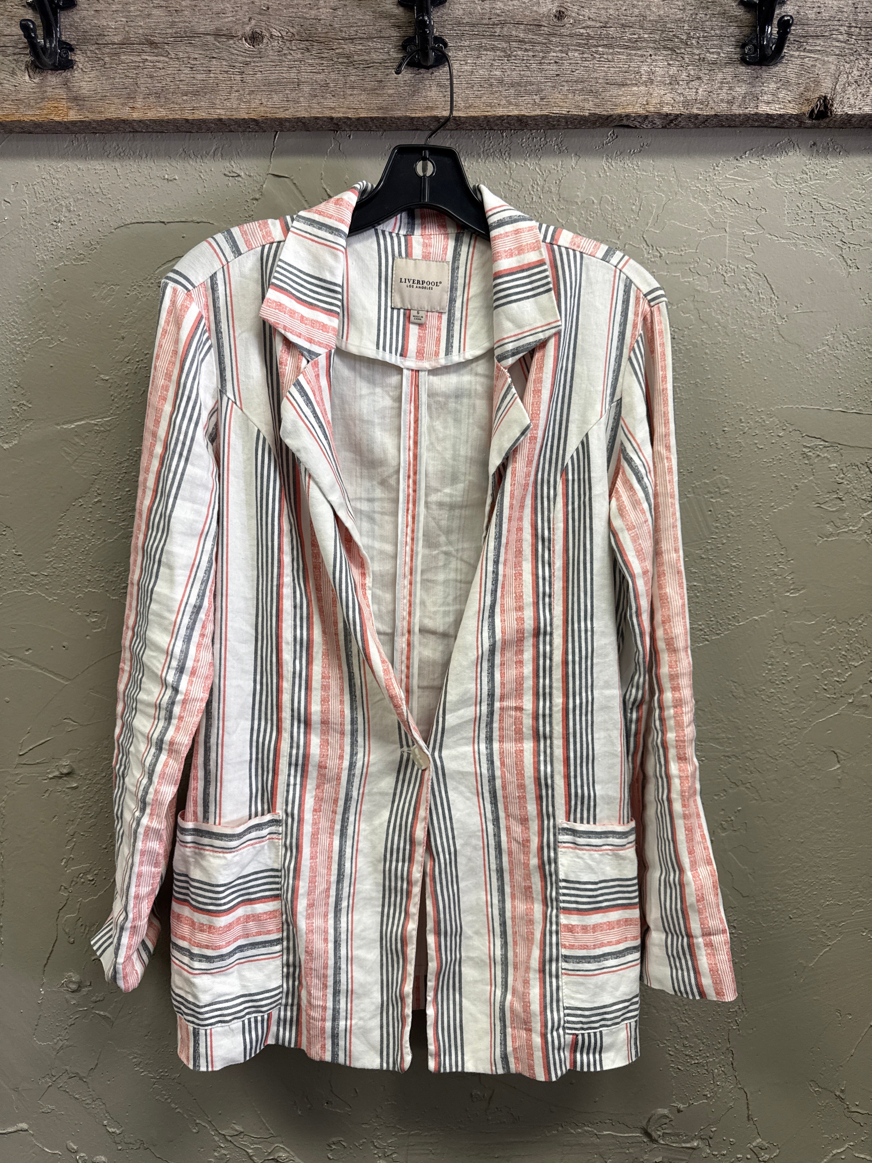 LIVERPOOL LINEN BLEND BLAZER (org$119)