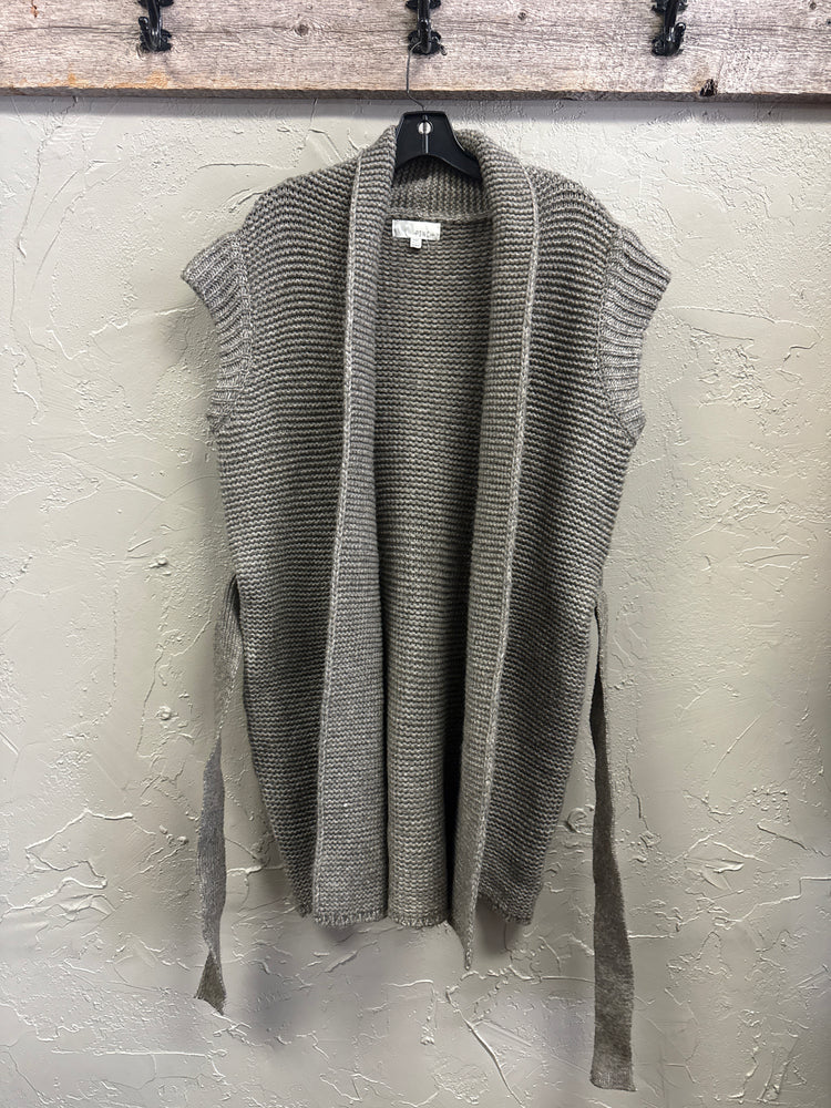 PINCH BELTED CARDIGAN (org$94)