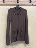 LIVE THE PROCESS TUXEDO CARDIGAN (org$330)