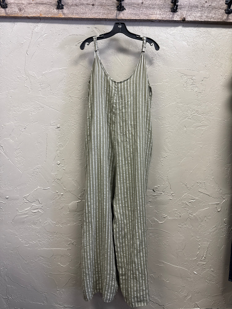 100% LINEN ROMPER *as is*