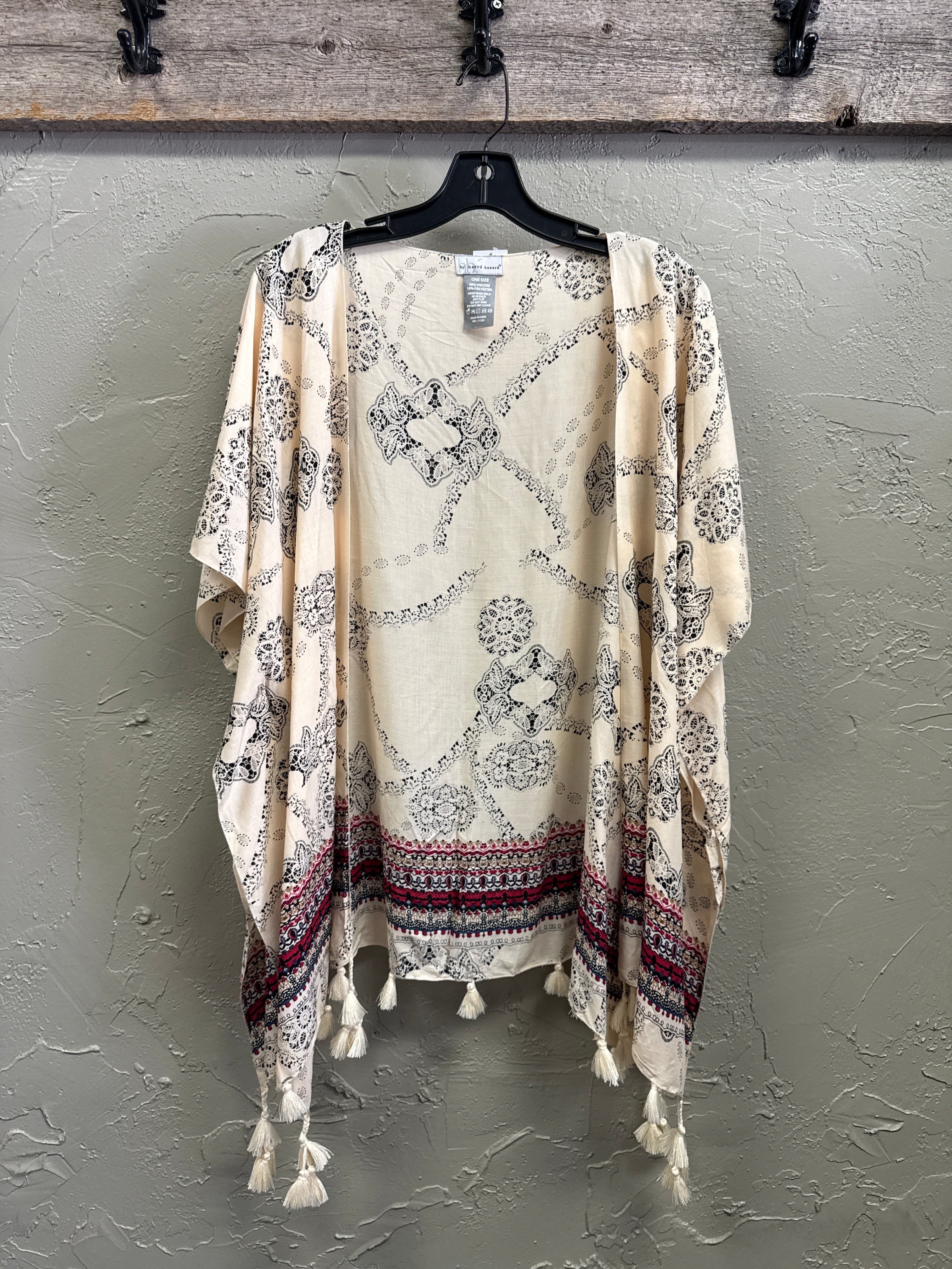 NWT HARVE BENARD KIMONO COVER