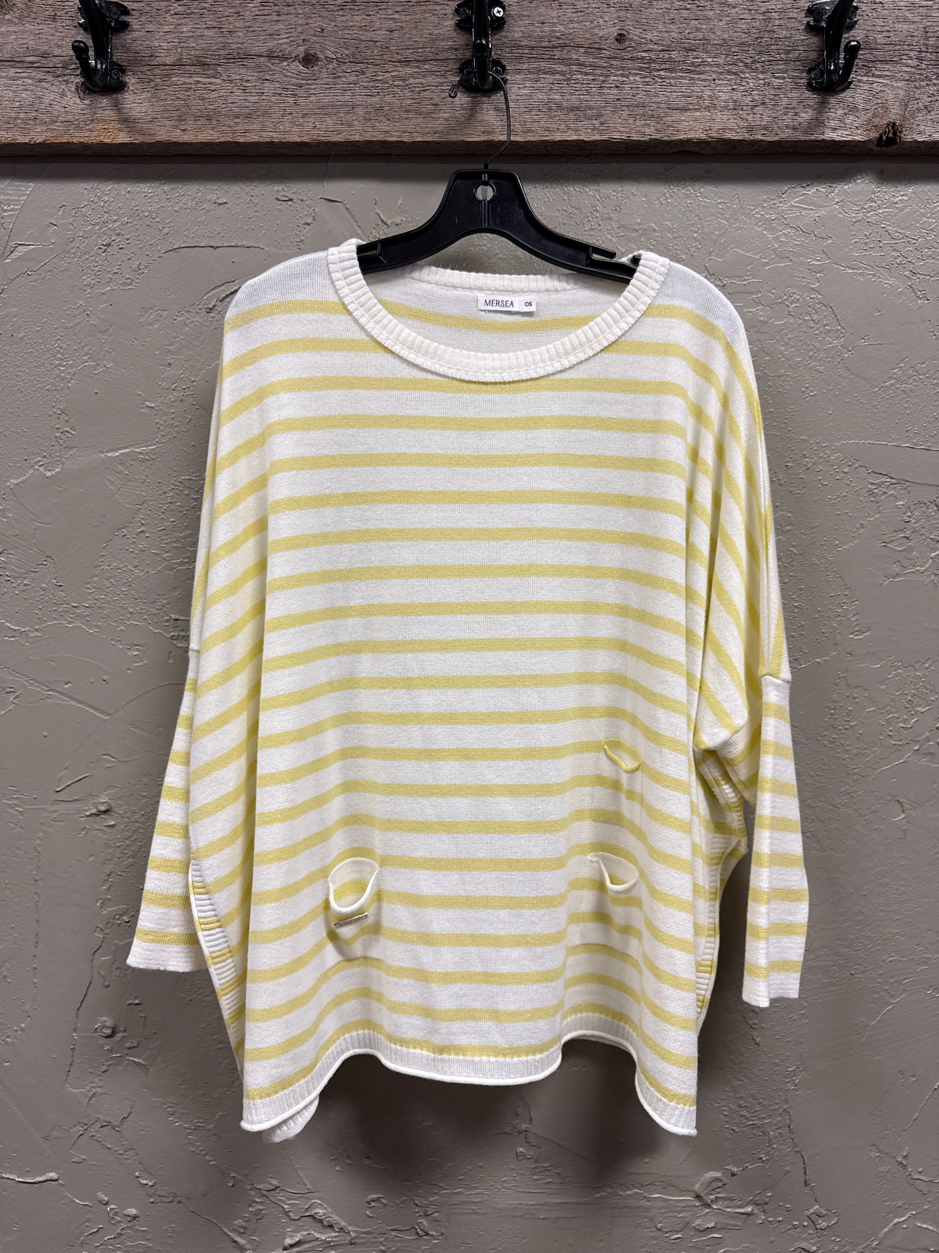 MERSEA OVERSIZED SWEATER (org$98)